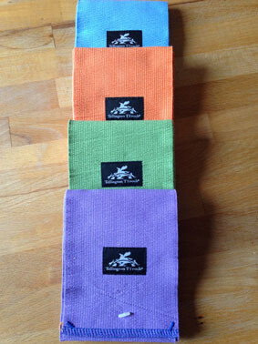  Farbige Tellington TTouch® Körperbänder Breite 10 cm EUhellblau